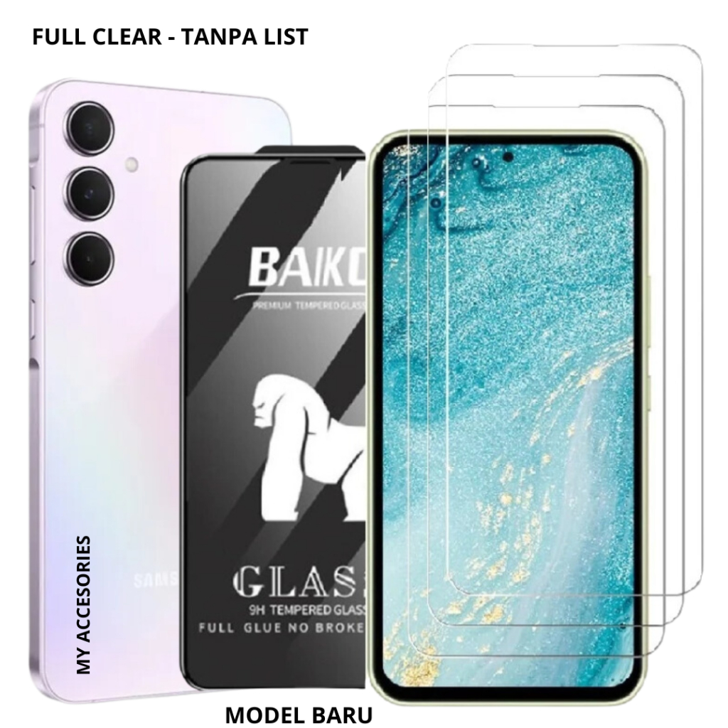 BAIKO ORIGINAL Tempered Glass Screen Protector SAMSUNG A55 A35 A54 A53 A52"4G A52"5G A52S A51 A30S A
