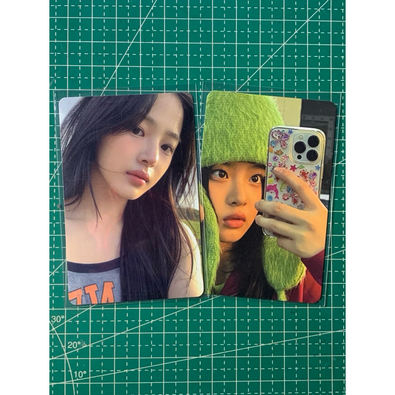 photocard pc official newjeans hanni iphone minji line friends gerai