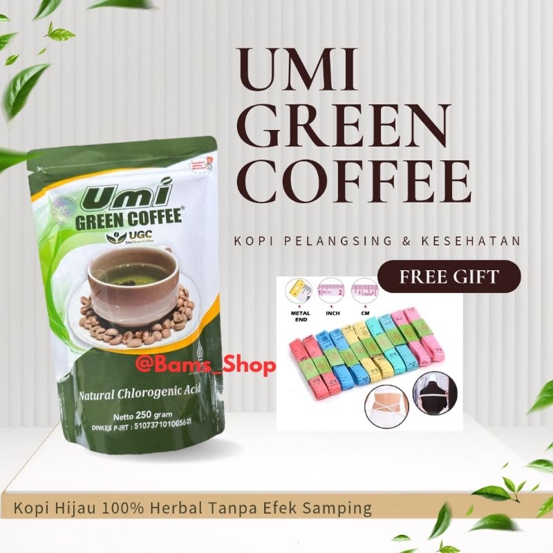 

Umi Green Coffee Kopi Hijau Alami Herbal Tanpa Efek Samping