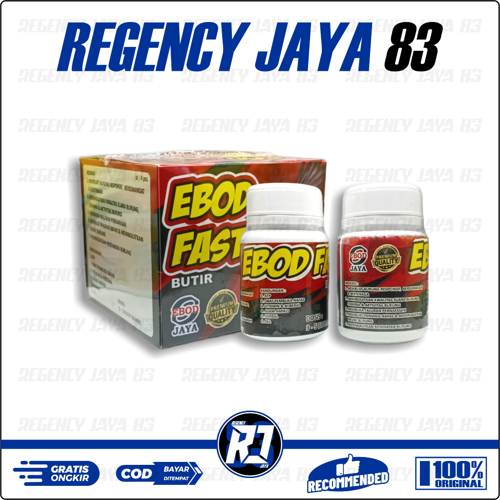 EBOD JAYA VITAMIN KESEHATAN BURUNG MERPATI EBOD FAST