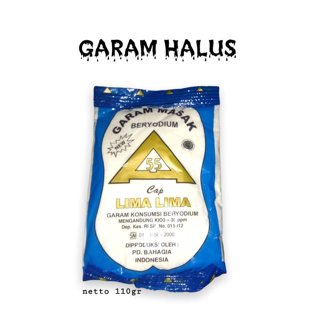 

Garam Halus Berydium Cap Lima