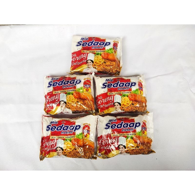 

( 5 Pcs) Mie Sedaap Goreng Ala Chef Devina 93g