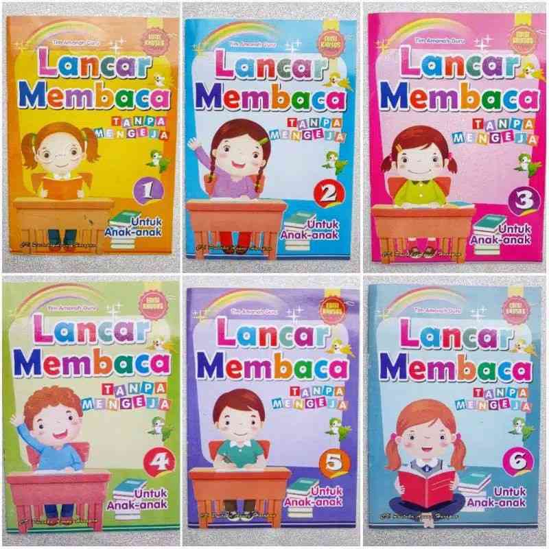 

*FRAULEINCO* Buku Belajar Aktivitas Membaca Menulis Berhitung Untuk Anak Usia TK