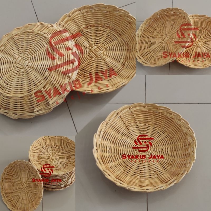 Piring Rotan Asli cirebon