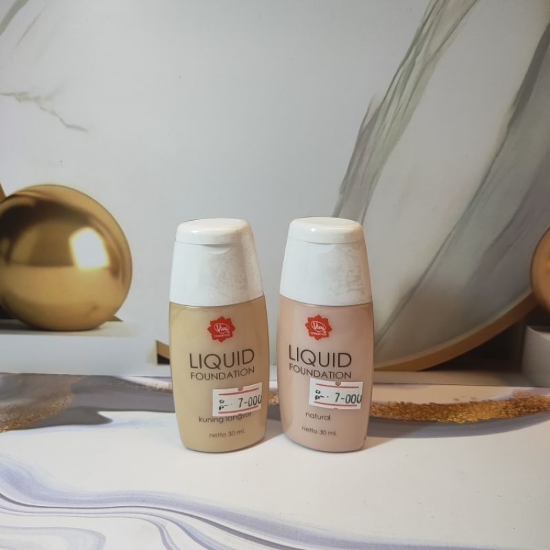 VIVA LIQUID FOUNDATION NATURAL, KUNING LANGSAT