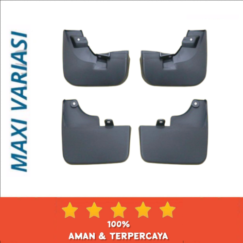 Mud Guard / Karpet Lumpur Mobil Rush 2008-2011 Satu Set 4 Pcs