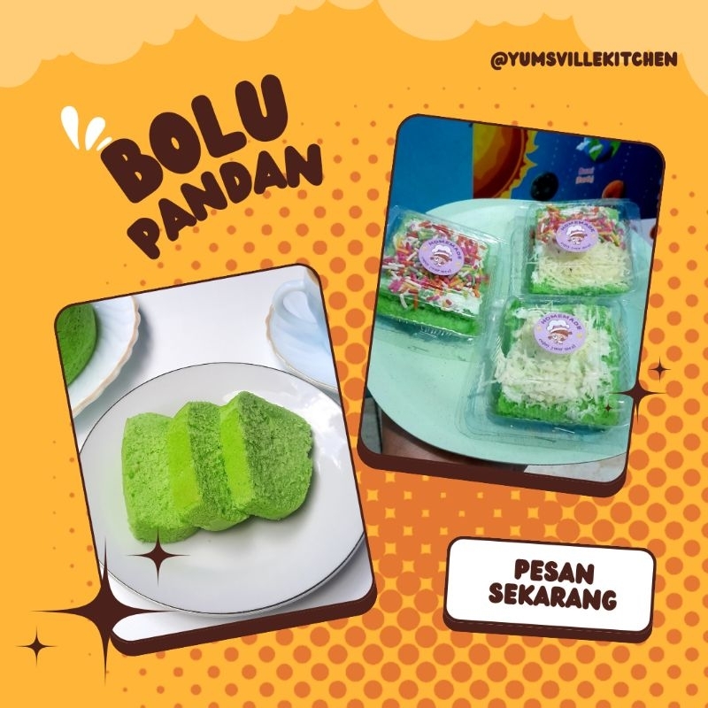 

Bolu pandan kukus potong_bolu pandan ekonomis_kue tradisional