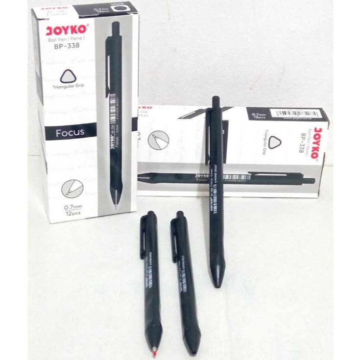 

pulpen joyko bp-338 perpack isi 12pcs / ballpen joyko bp 338 original