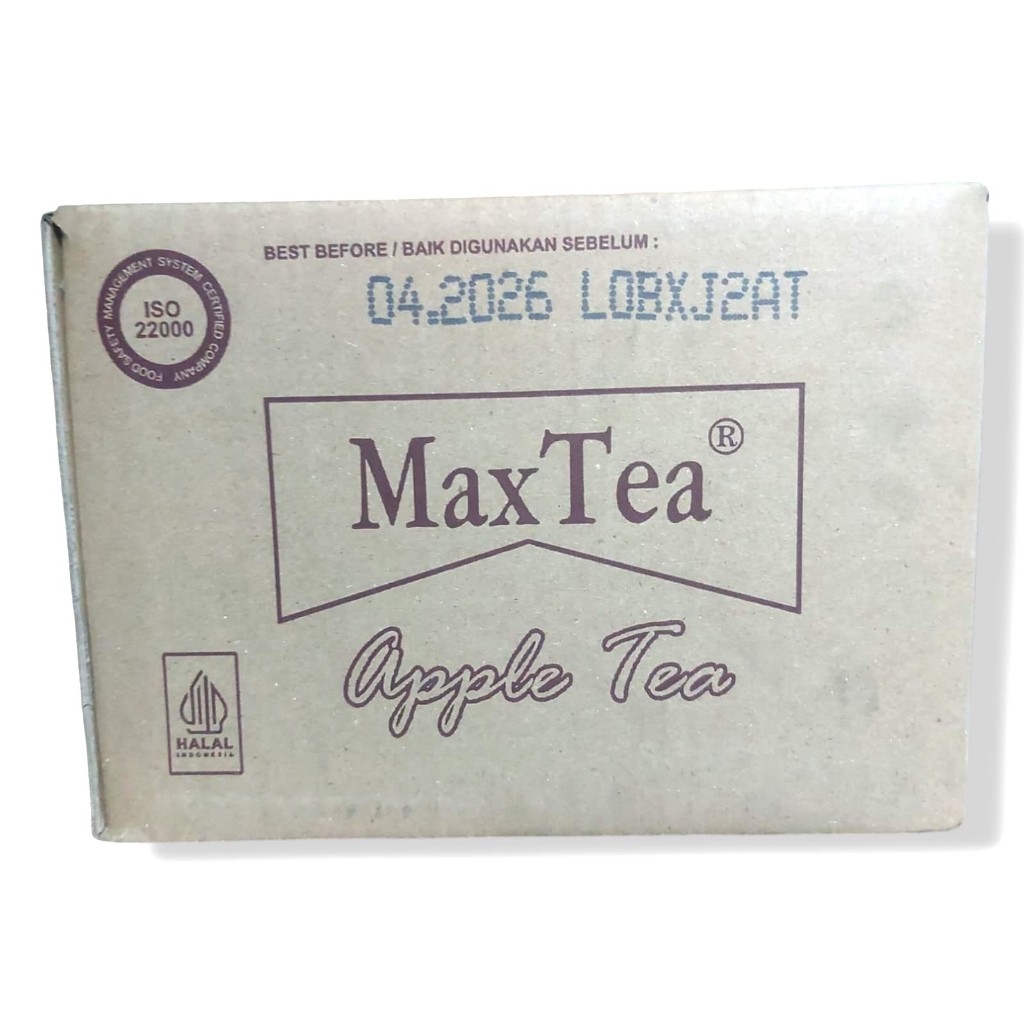 

MaxTea Apple Tea 1 Karton (120 sachet / Dus)