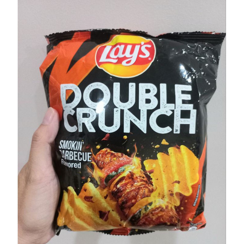 

lays double crunchy smokin barbecue 50GR (READY)