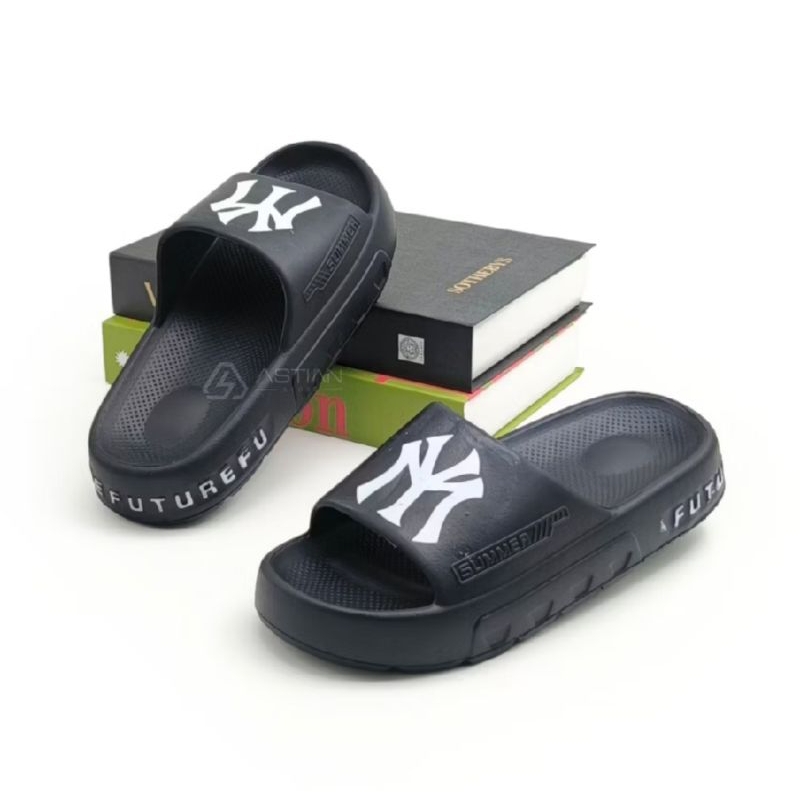 Sandal Pria Karet NY Slop, Sandal Jelly Pria SlipOn NY Merk Yitai, Sandal Selop Karet Jelly Pria Ter