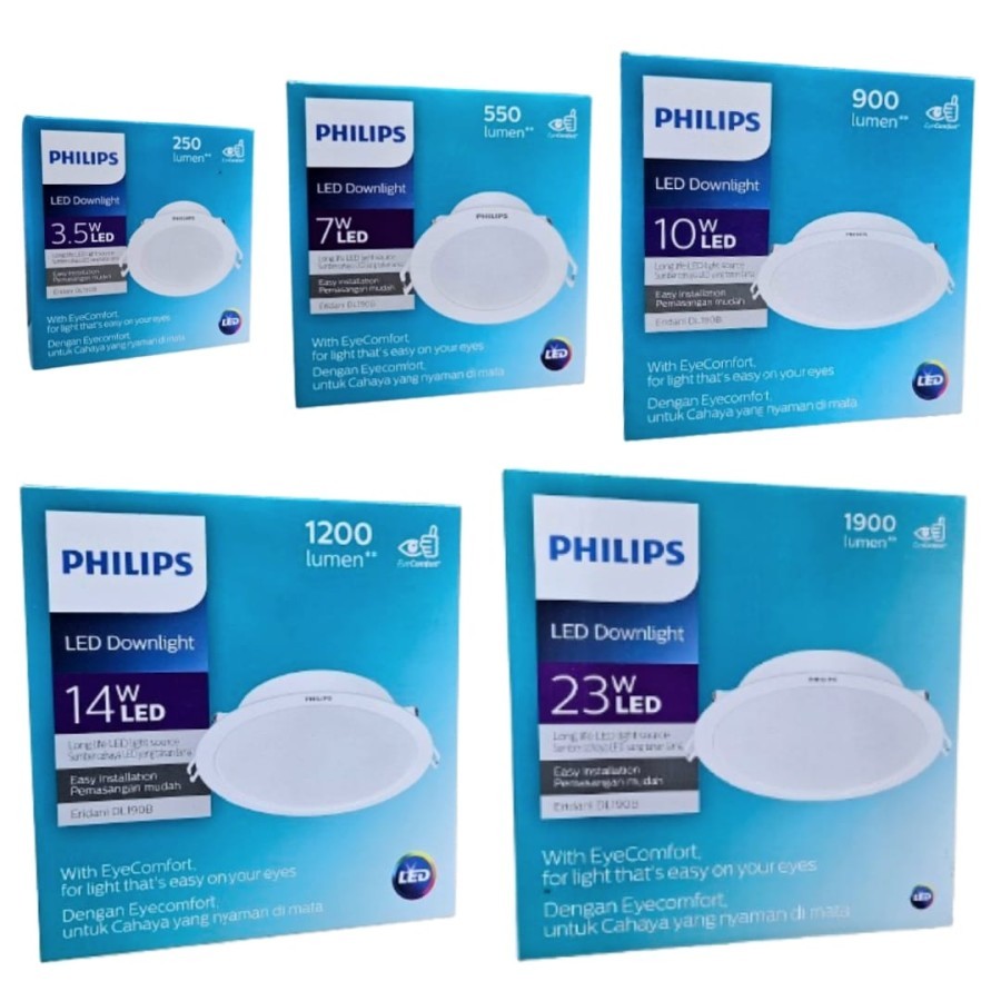 Philips Downlight LED PHILIP ERIDANI 3 Inch 4 Inch 5 Inch 6 Inch 8 Inch 3.5 W 7 W 10 W 14 W 23 Watt 