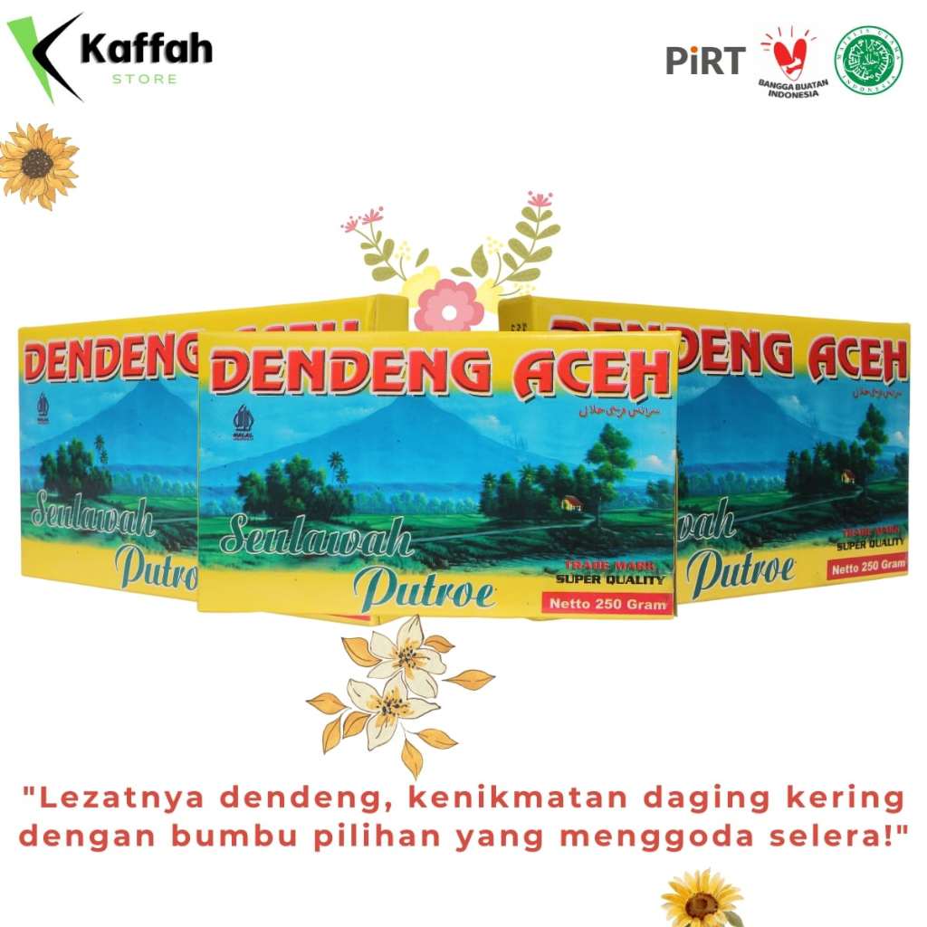 

Dendeng Sapi Seulawah Putroe Spesial – Penuh Rasa, Empuk dan Nikmat, Cocok untuk Semua Usia!