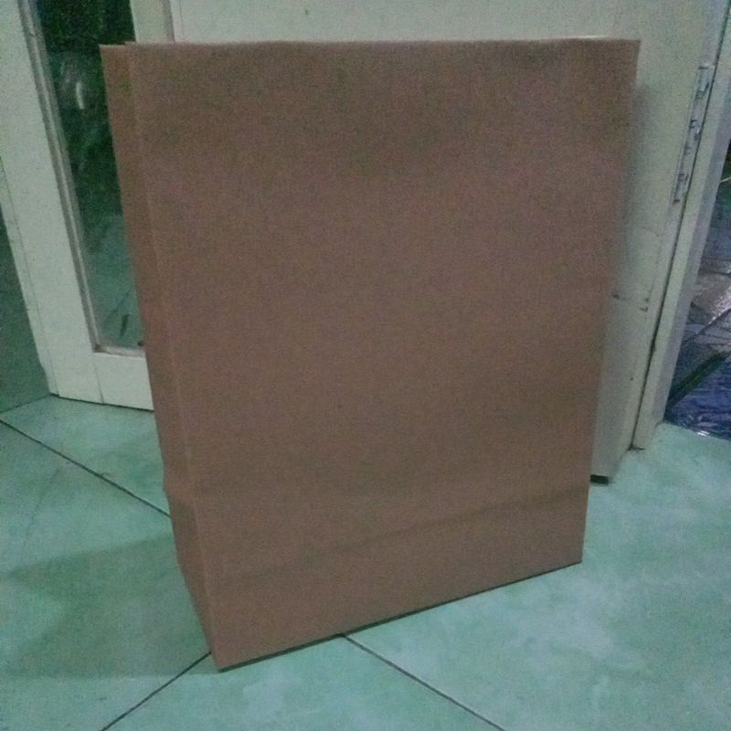 

peperbag pigora coklat zize 25x12x30