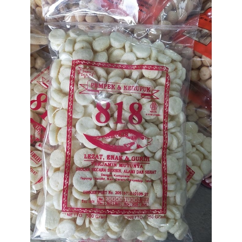 

Pempek & kerupuk 818 500gram
