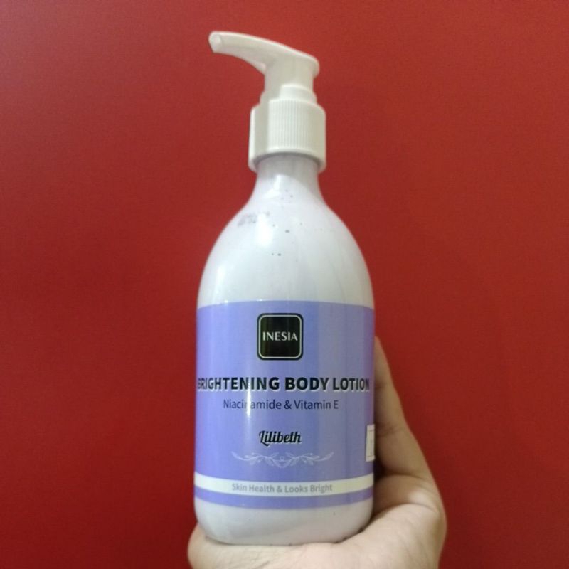 INESIA brigtening body lotion
