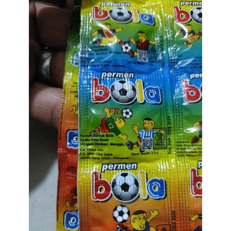 

permen Annora bola isi 160 pcs candy