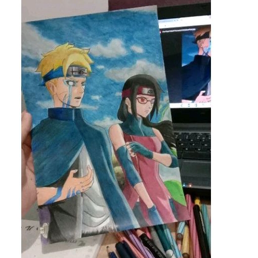 

Jasa gambar anime/karakter full colour