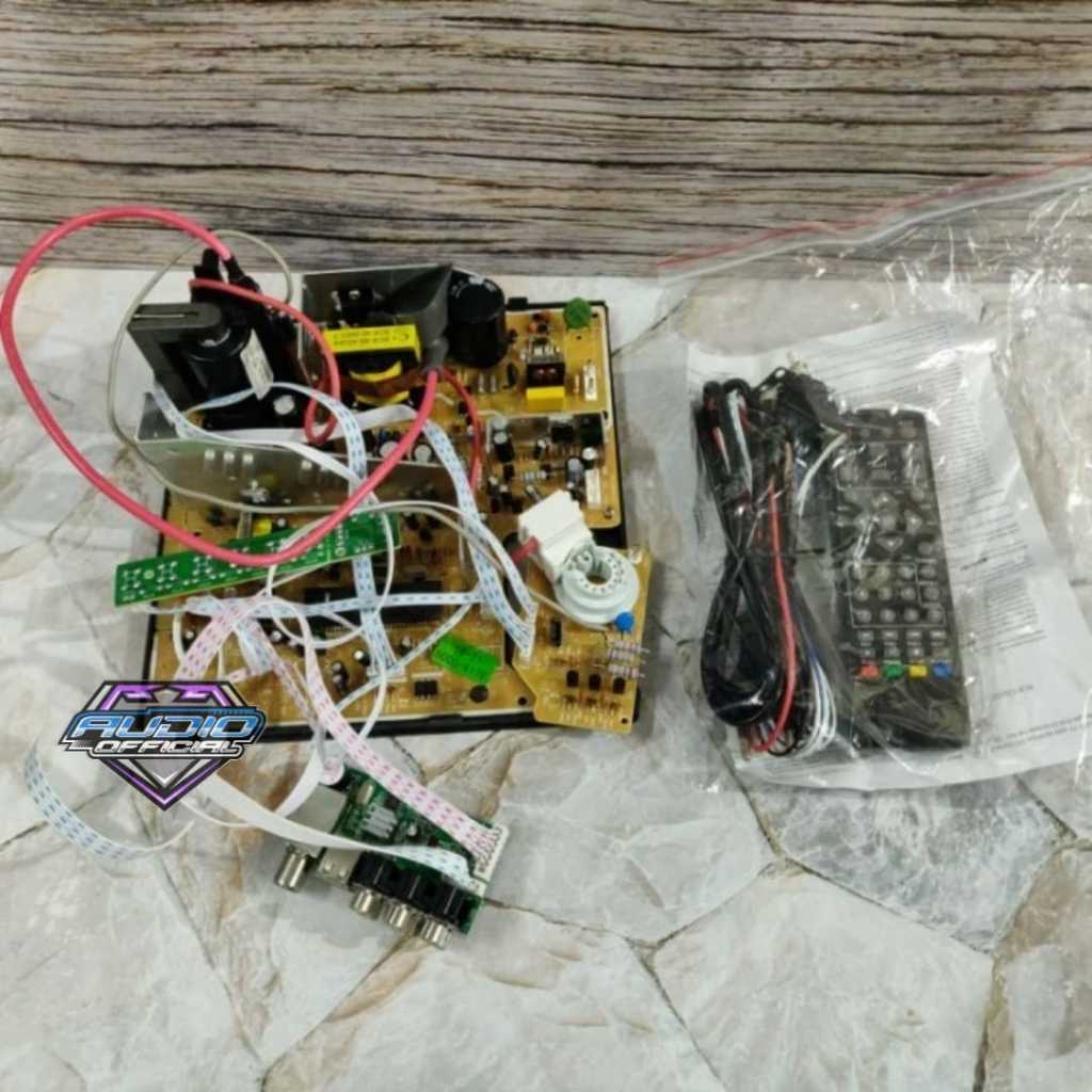 Mesin TV Digital DVB T2 / Mesin TV Digital HD Untuk Tabung 14"-21" Original