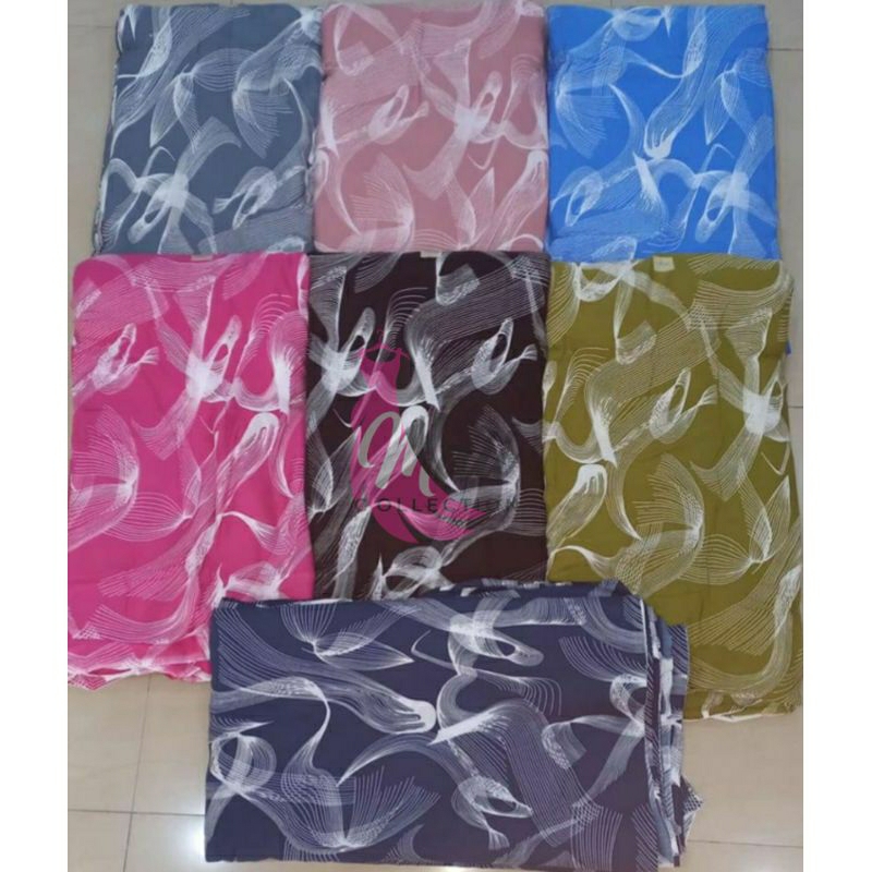 KAIN BAHAN RAYON PREMIUM MOTIF GARIS