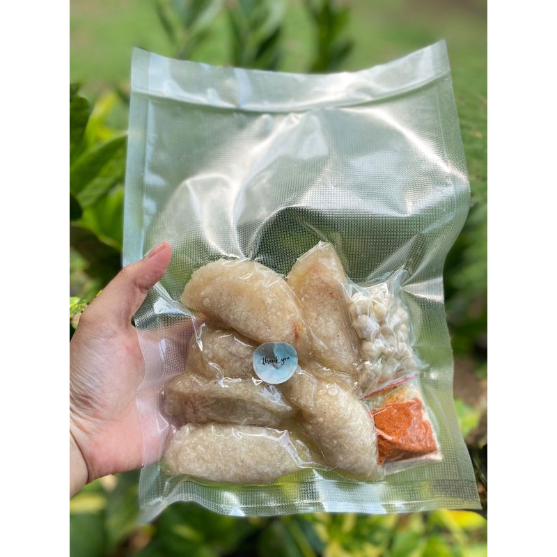 

Pangsit Chili oli 1bungkus isi 7pcs