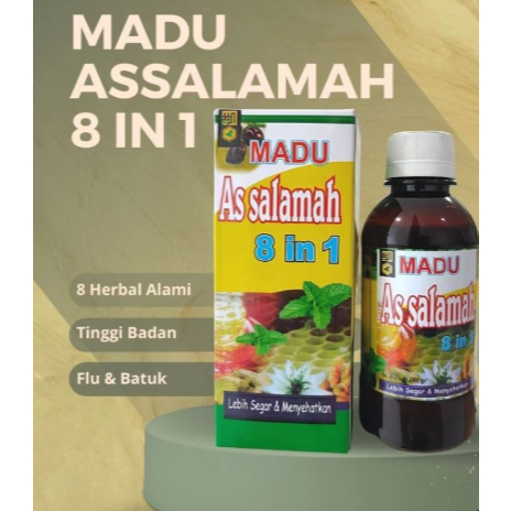 

Madu Batuk As Salamah 8 in 1 | Assalamah 8 In 1