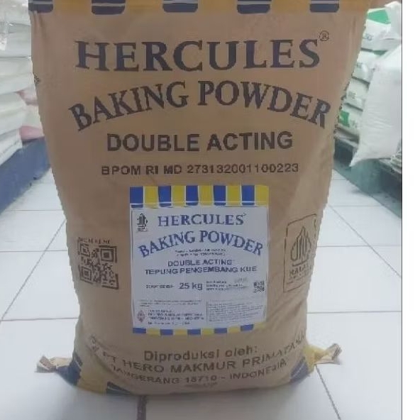 

Baking Powder / Hercules / Double Acting 500 gr