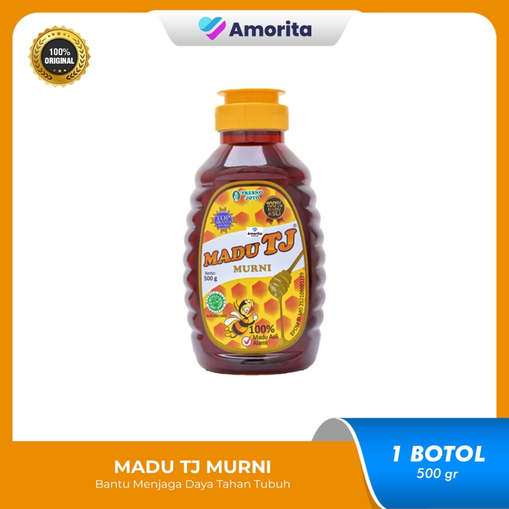 

Madu TJ Murni 500gr - Menjaga Daya Tahan Tubuh