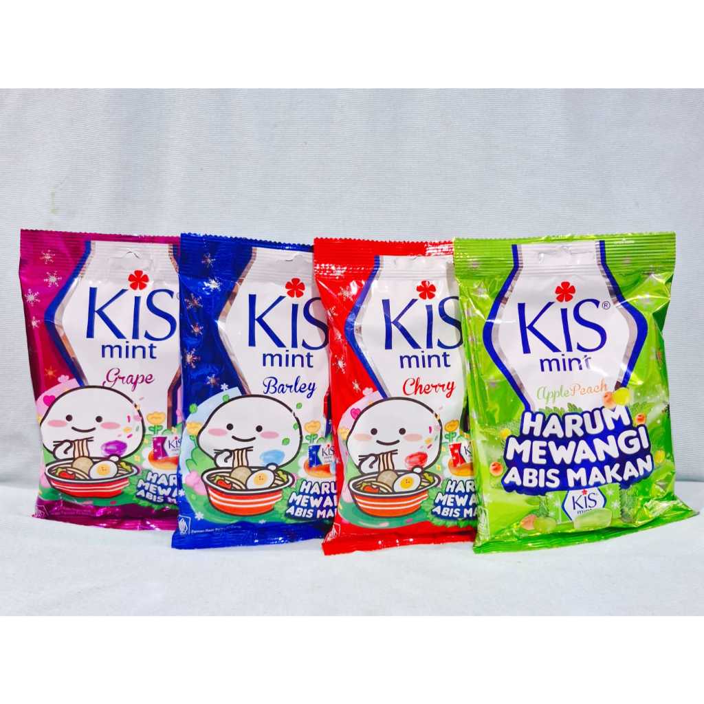 

Permen Kis Mint Cherry / Apple Peach / Grape / Barley (125 gr)