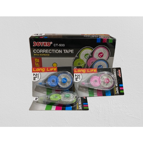 

Correction Tape / Tip Ex Pita Joyko CT 533 (1 pcs)