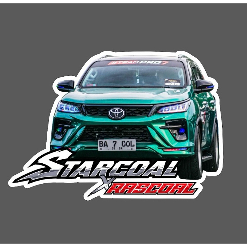 

STIKER HOLOGRAM STARCOAL V6 2pcs