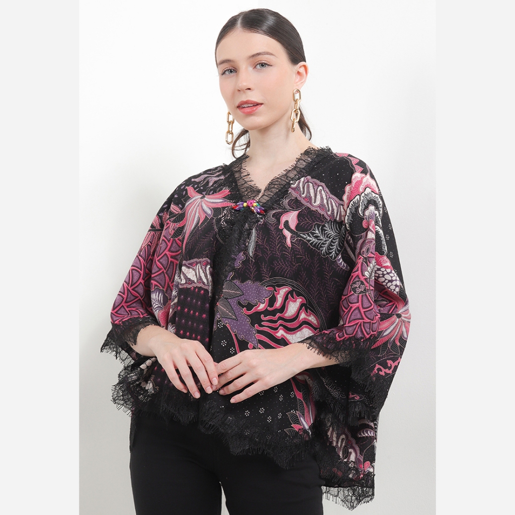 LUIRE by Raden Sirait Kebaya Relling Batik Wanita