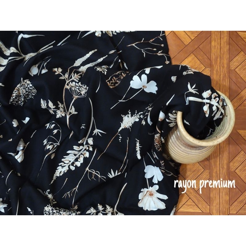 rayon motif bunga