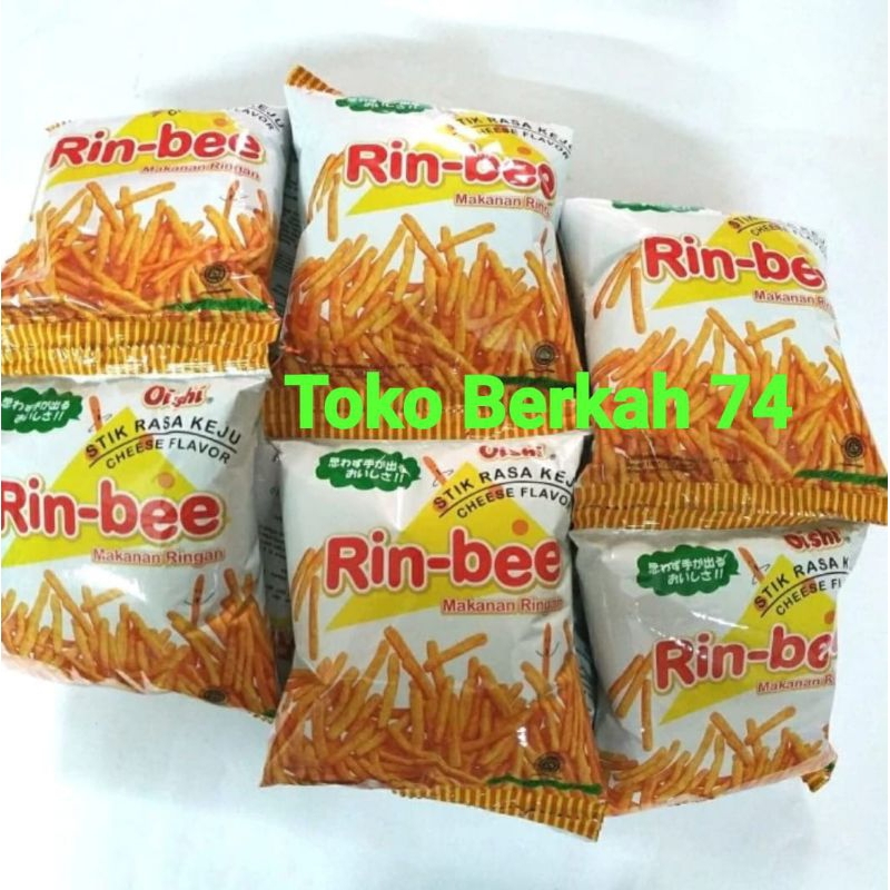 

RIN-BEE OISHI STIK KEJU isi 10 bks x @10gr