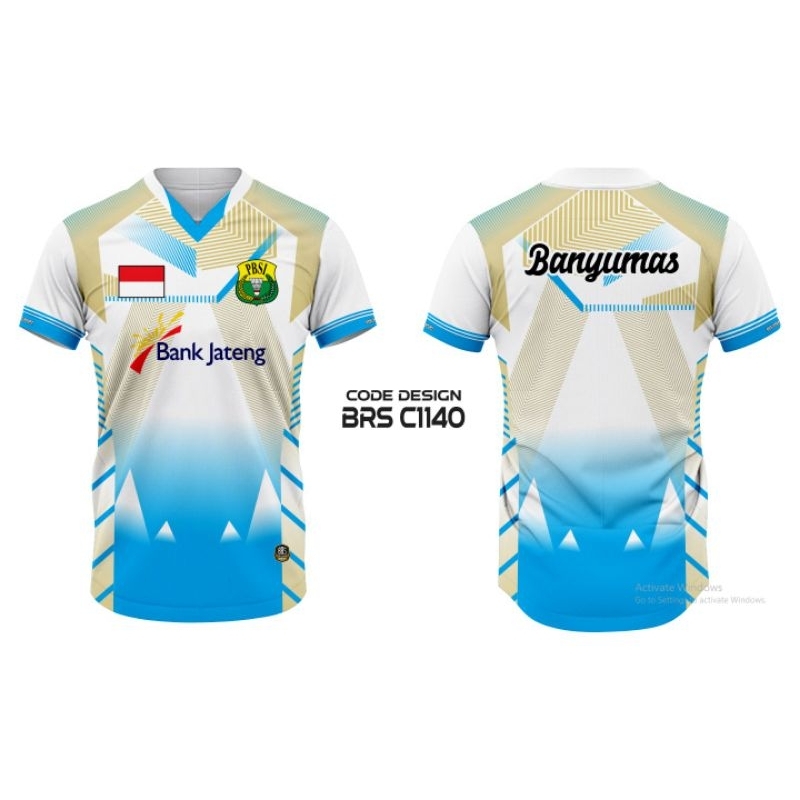 KAOS BADMINTON/PBSI / BULU TANGKIS FREE CUSTOM DESIGN