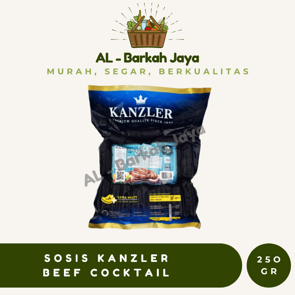 

SOSIS KANZLER Beef Cocktail 250gr