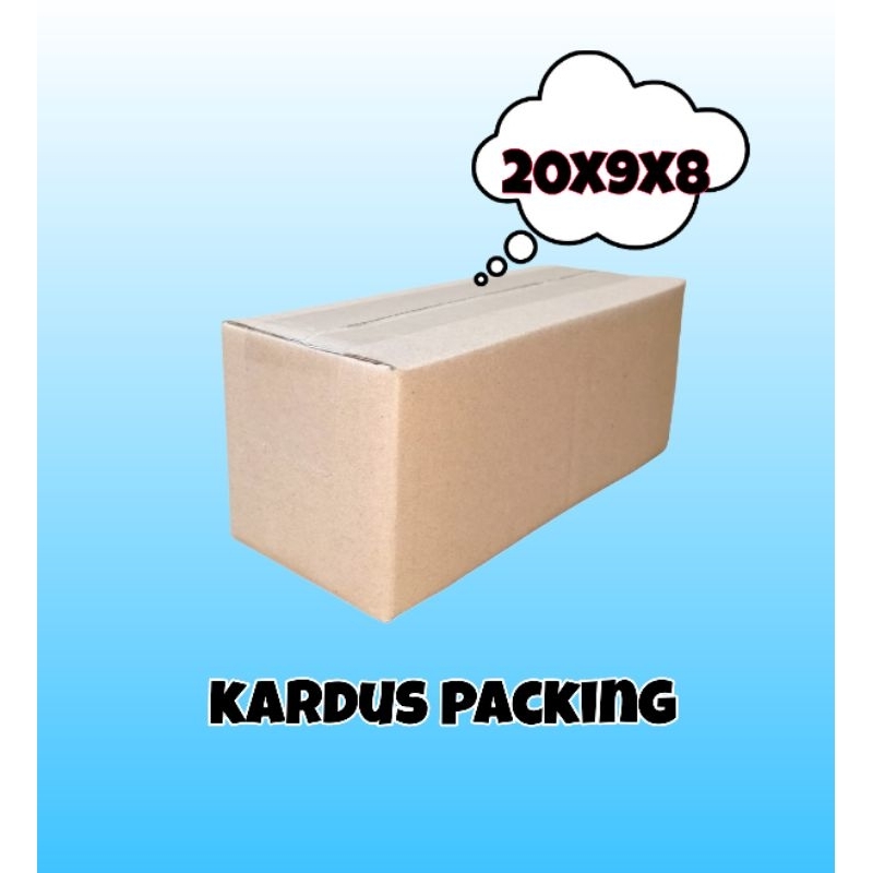 

Kardus Packaging uk 20x9x8 kardus besar kardus kecil