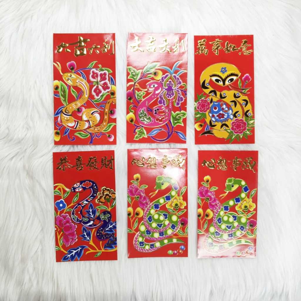 

Angpao Imlek Shio Ular 4032 Ukuran Besar bahan Artpaper Import