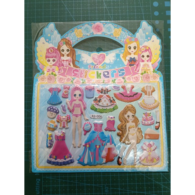 

Stiker Dres/Stiker Anak/stiker Girls/stiker tas isi 20 pcs