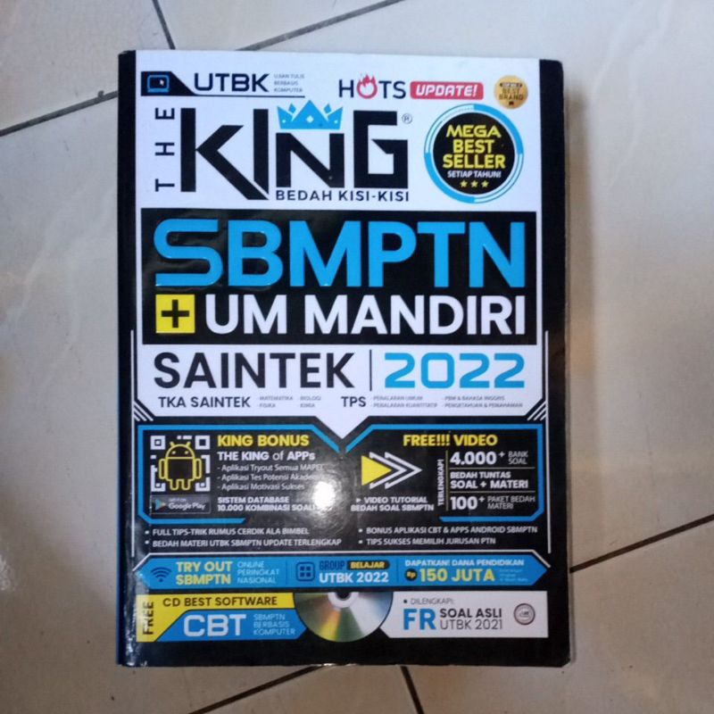 [PRELOVED] Buku The King SBMPTN 2022