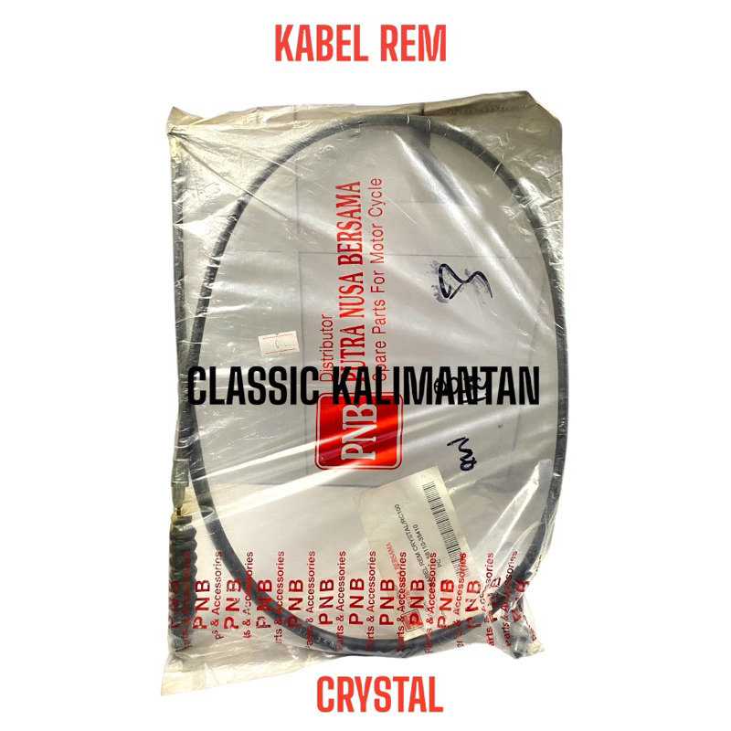 KABEL REM SUZUKI CRYSTAL RC100 PNB PART BERKUALITAS BRAKE CABLE