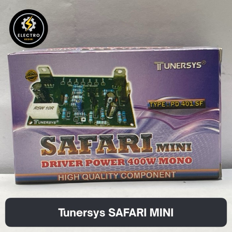Driver Safari Mini 400watt mono TUNERSYS | heatsink tunersys safari 400 watt 400w mono mini