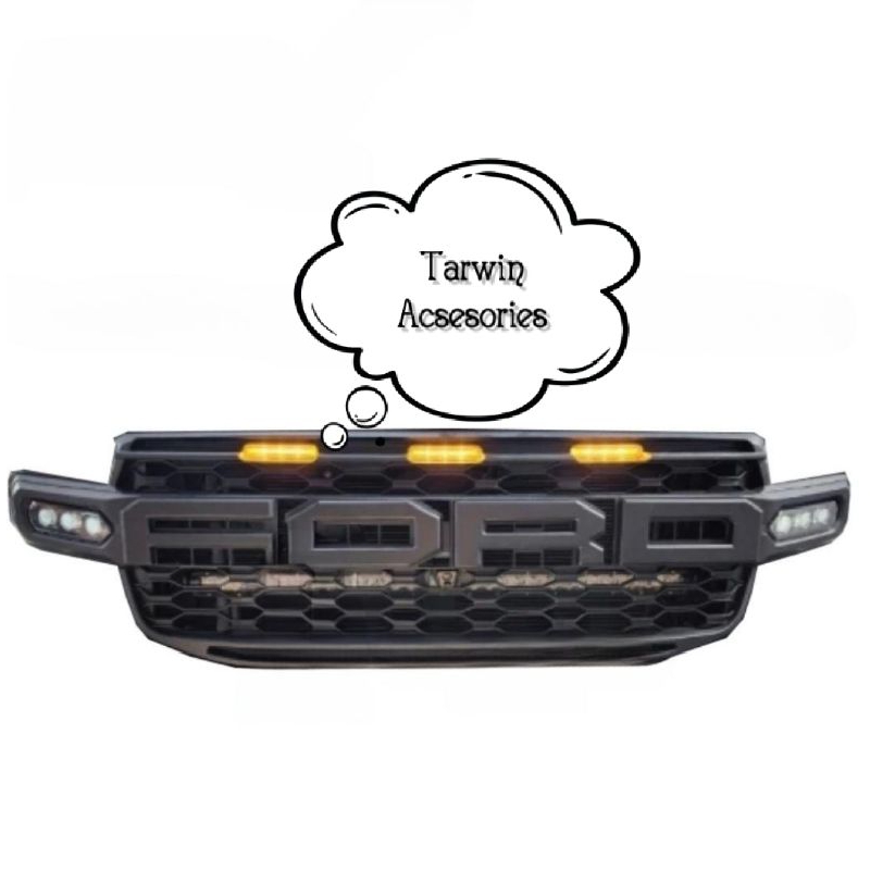 Grill Ford Ranger Raptor 2023 Led