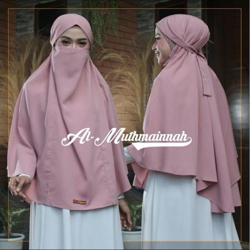 KHIMAR HIJAB JILBAB NIQOB CADAR SYARI WOLFIS ADEM JUMBO XL