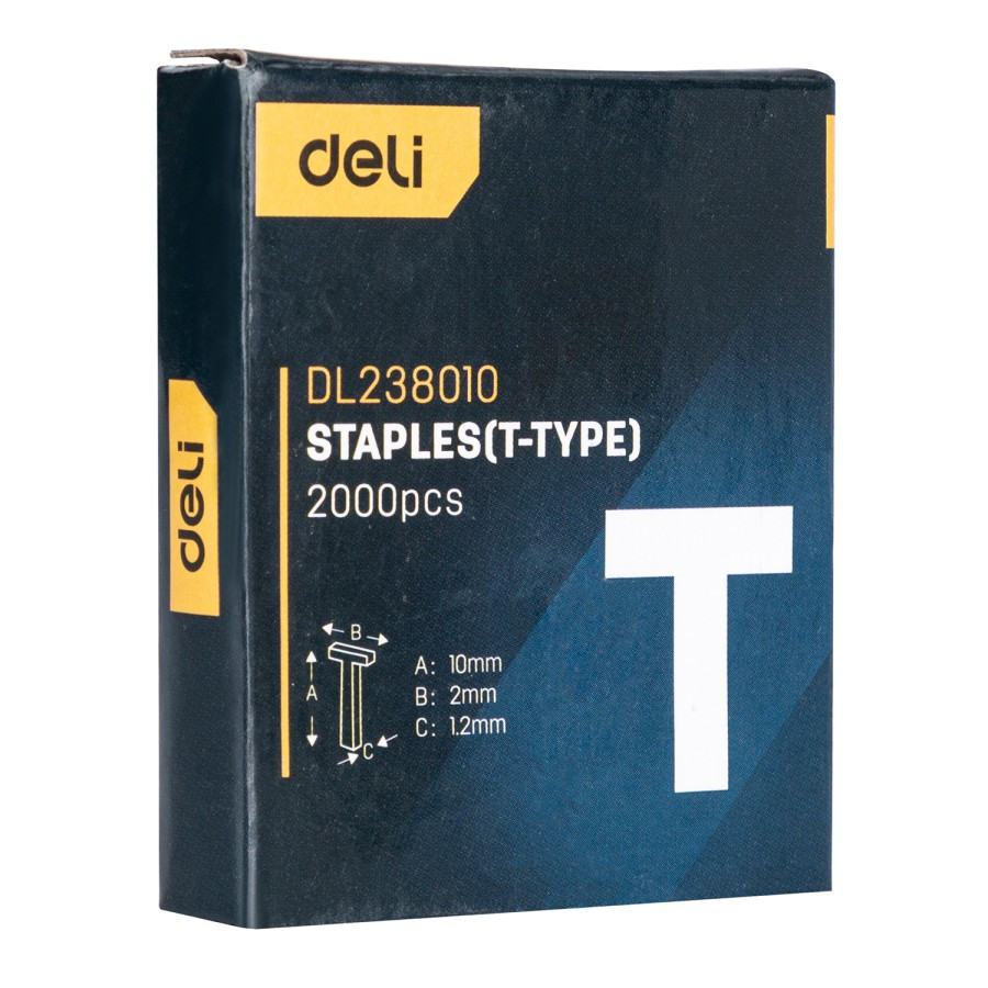 

Deli Staple Gun Refill / Isi Ulang Staples EDL238010- T-Type(Model T)