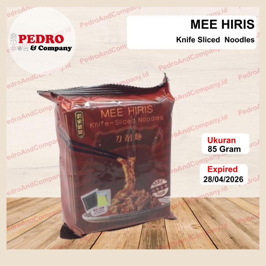 

Mee Hiris knife sliced noodles with MINCE TOPPING 85 gram mi instant mie potong malaysia SAUS TOPPING