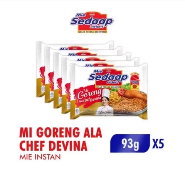 

Mie Sedaap Goreng Isi 5 Pcs Ala Chef Devina