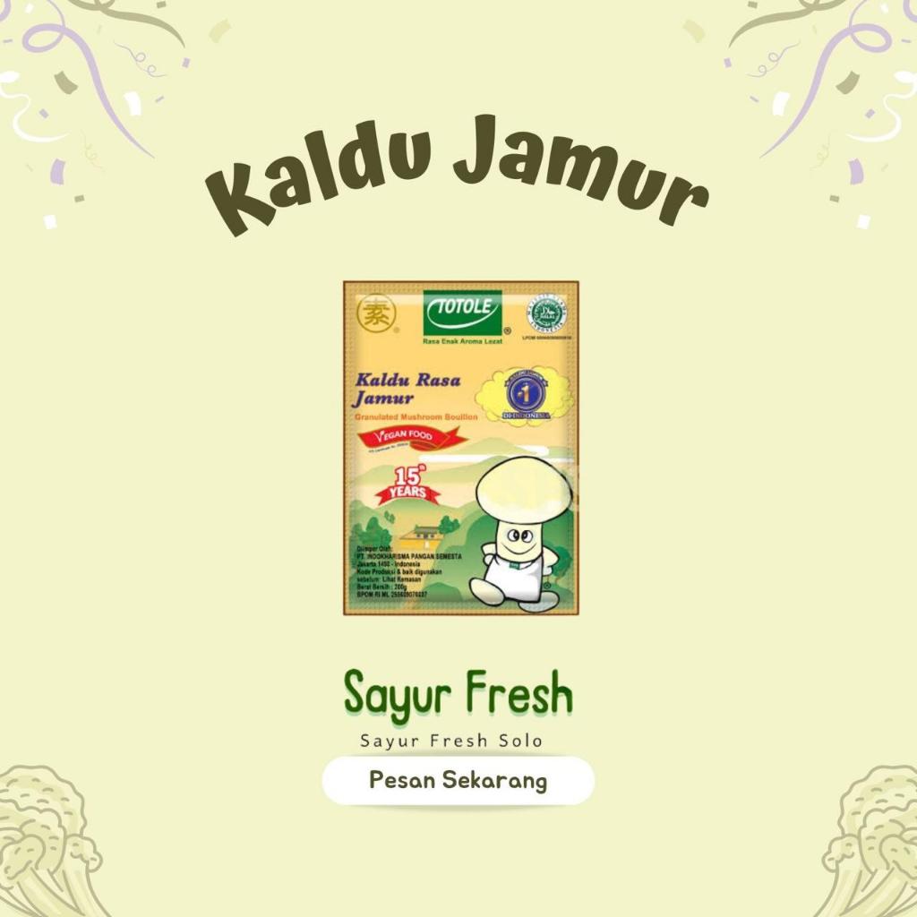 

Totole Kaldu Jamur 40 gr 80 gr - Sayur Fresh Solo