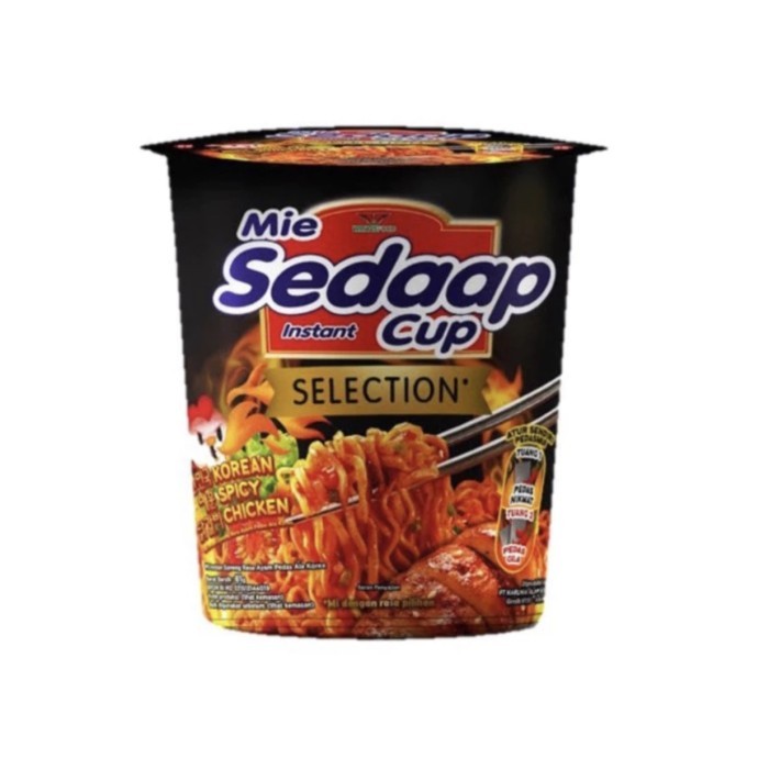 

SEDAAP CUP 81GR KOR.SPICY C