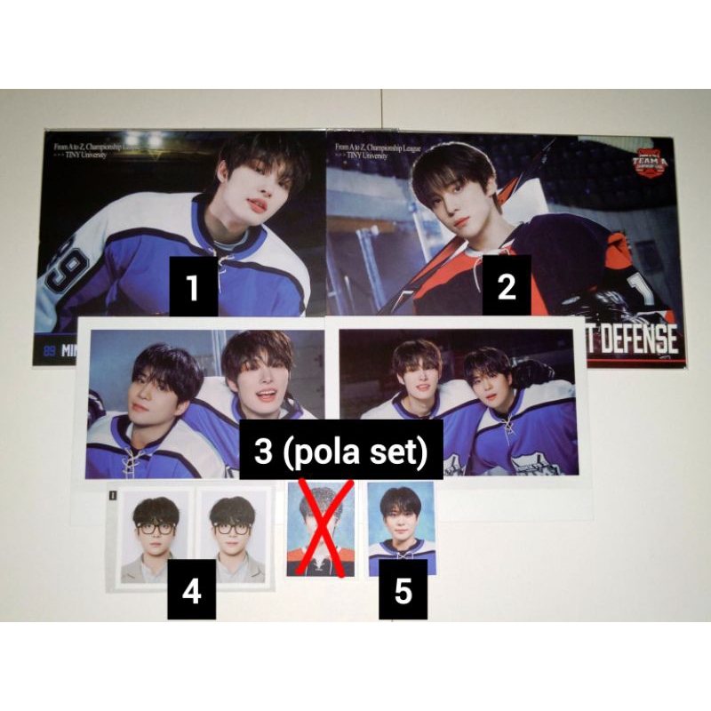 [Anteraja] ATEEZ 5TH KIT memberkit posca id mingi yunho jongho sg24
